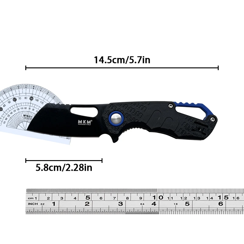 MKM Voxnaes Isonzo pocket Knife Hawkbill Serrated Blade Folding Knife Outdoor Hunting self defense tactical knife EDC Knife