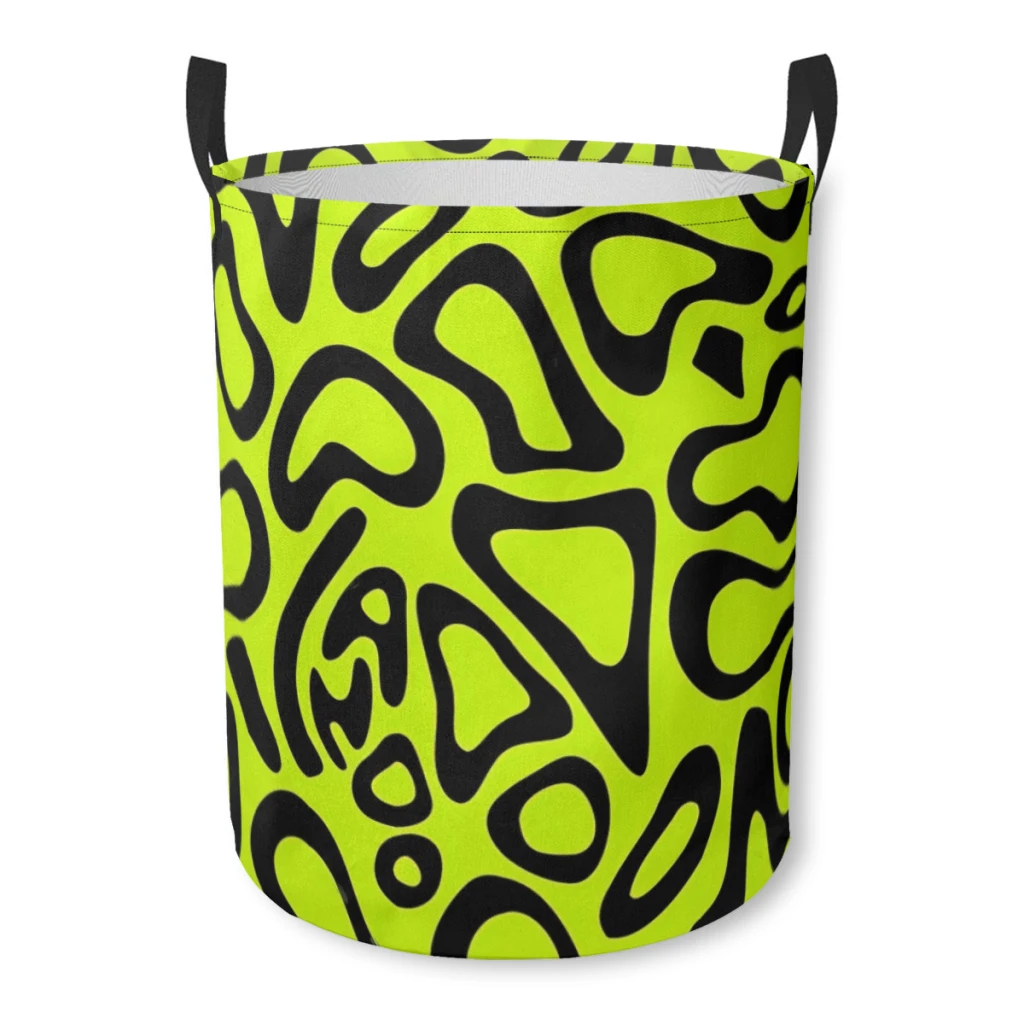 

Laundry Basket Lando Norris 2024 Helmet Pattern Black Fabric Laundry Moving Folding Dirty Laundry Basket