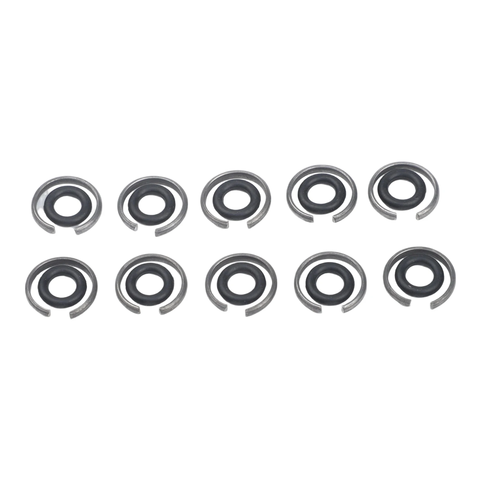 Repair Tools 1 2 Inch Retaining Rings Rubber O-rings Wear-resistant Easy Installation Anti Detachment Clips Kit