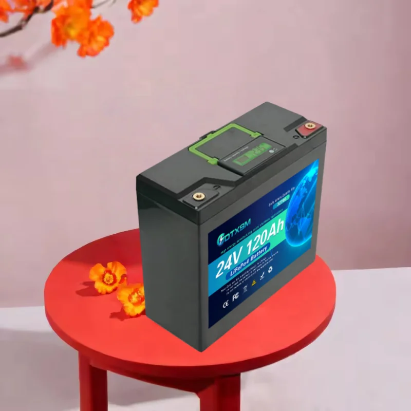 

2025 LiFePO4 32700 24V 100AH/120AH battery has a built-in 100msrv rechargeable Ferrous lithium phosphate solar off-grid battery.
