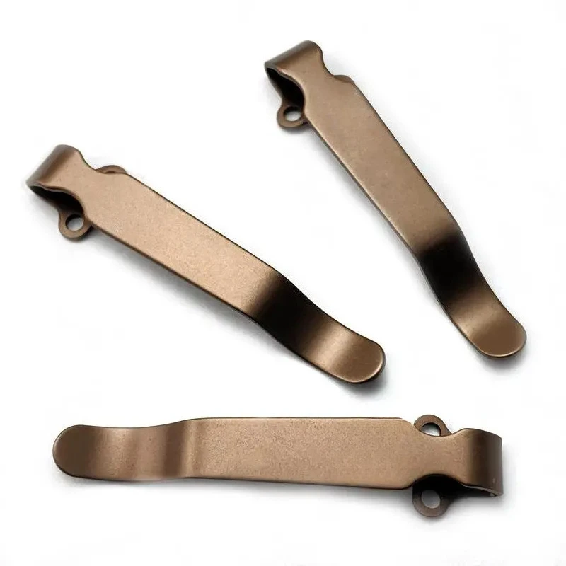 Stainless Steel  Knife Clip Suitable for C81 C11 551 CQC Knives Durable Back Clip for Pocket Knife Daily Carry Accessory