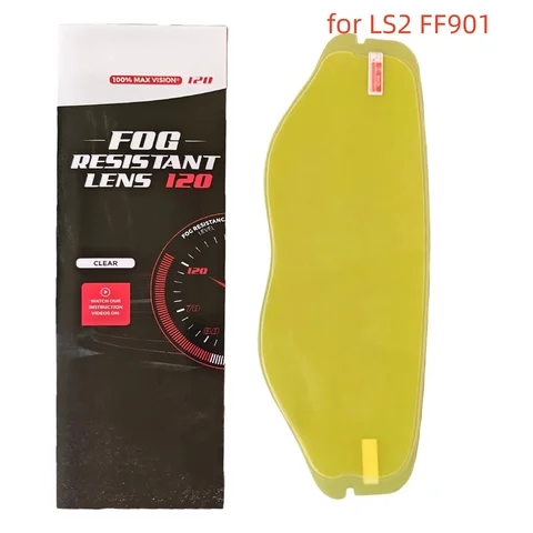 Антизапотевающая пленка FF901 для визора мотоциклетных шлемов LS2 FF901, Advant X, Advant X Carbon.