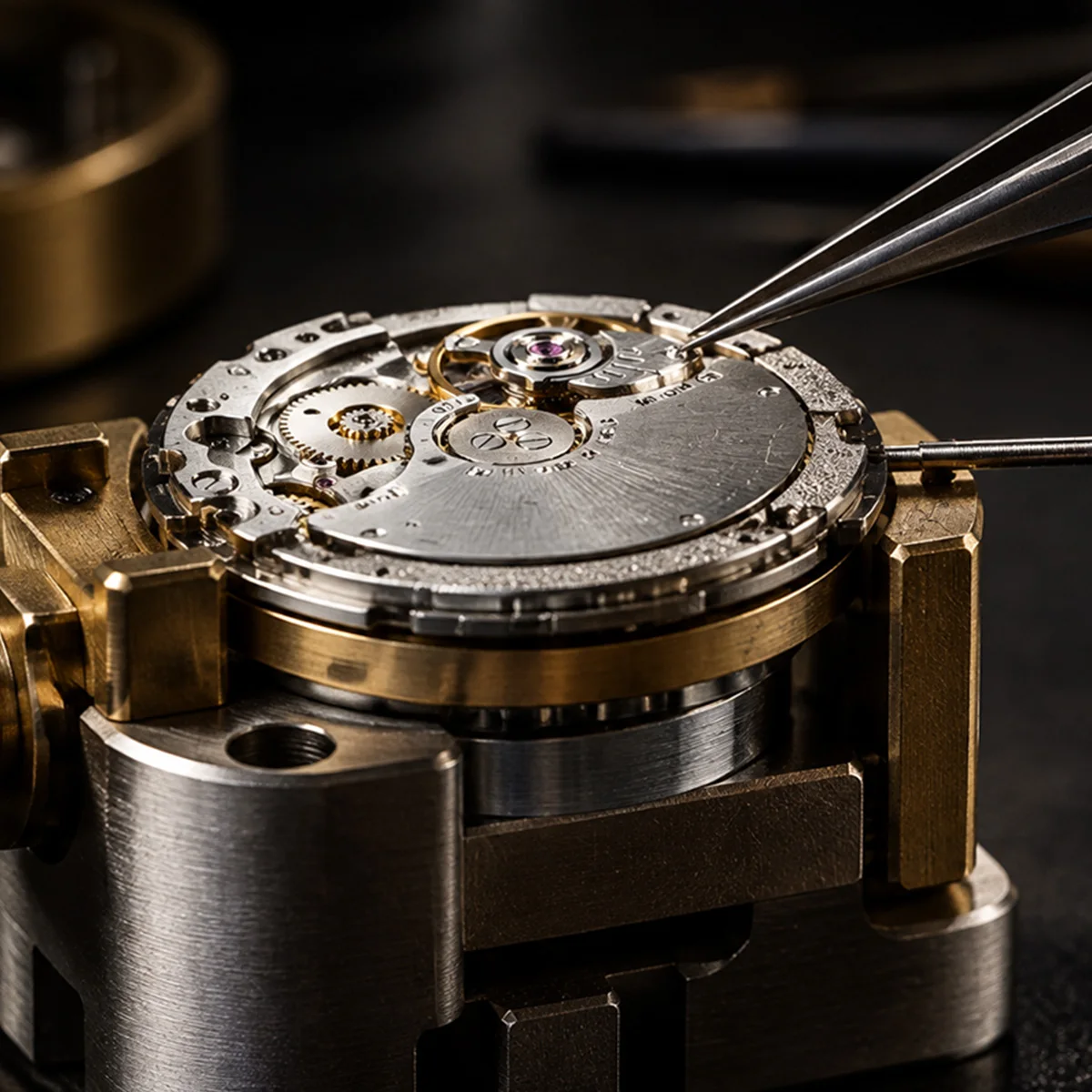  China Made 8215 watch movement automatic winding, ultra-thin 24 jewels high-precision tool parts, replacement watch accessories - view 4