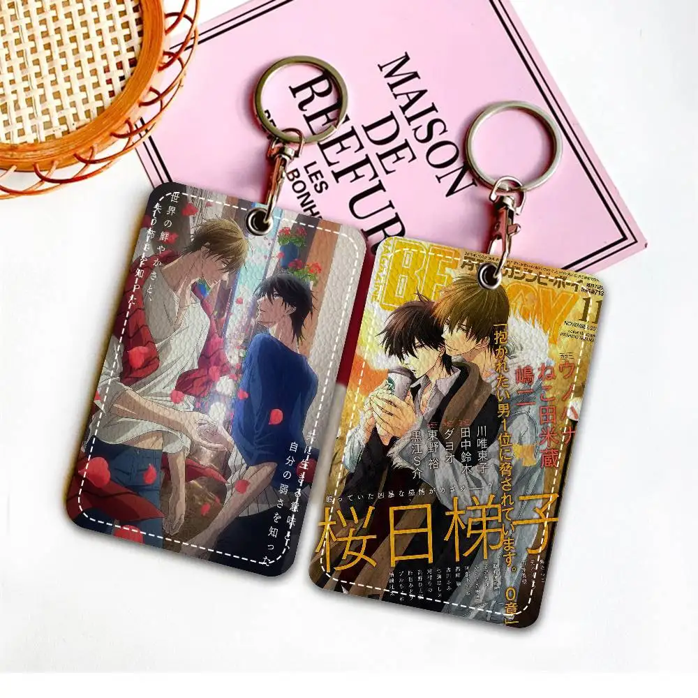 Dakaretai Otoko 1-i Ni Odosarete Imasu المفاتيح حاملي بطاقات كيرينغ البنك حافلة معرف بطاقات الائتمان سلاسل حلقية رئيسية #2