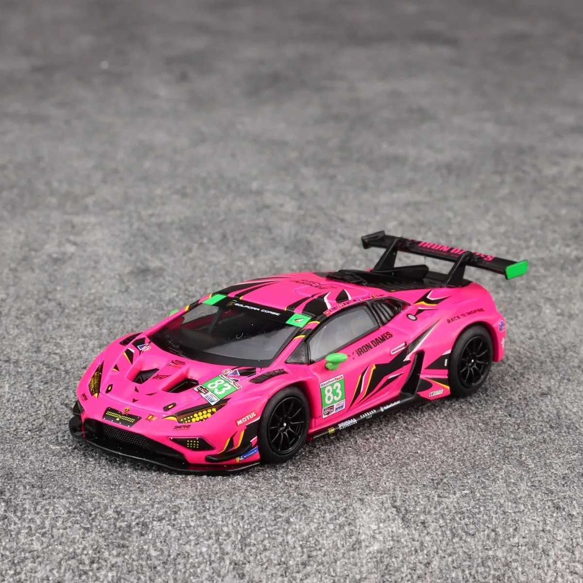 MINIGT 1:64 Huracan GT3 EVO pink alloy model