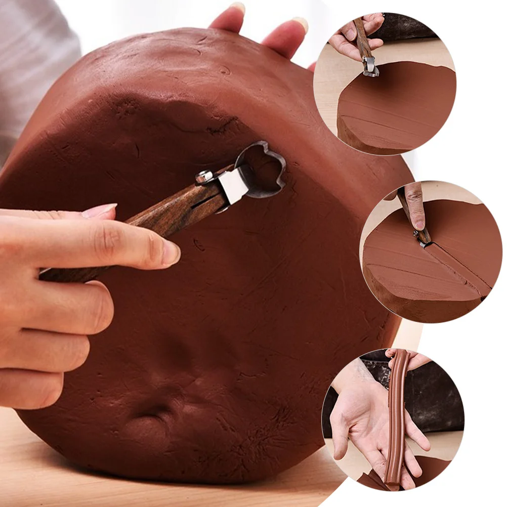 

Clay Modelling Tools Set Polymer Shaping Kit Wax Sculpting Pottery Supplies for Easy Use and Creative Projects