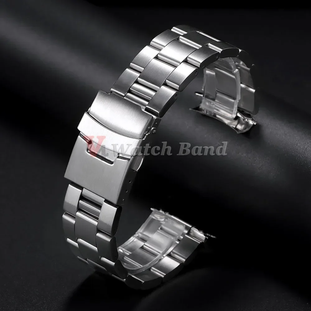Luxuriöses Massives Edelstahl-Uhrenarmband für Seiko, Jubilee und Oyster-Armbänder 18mm 19mm 20mm 21mm 22mm Herren-Uhrenzubehör – Detail 7