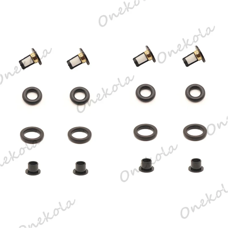 Fuel Injector repair kit Orings Filters for 2009-2013 NISSAN NOTE E11 1.4 PETROL CR14 FBY1010 16600-1HC0A