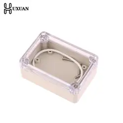 1pc Plastic Waterproof Clear Cover DIY Project Electronic Box 23*80*55mm Enclosure Case