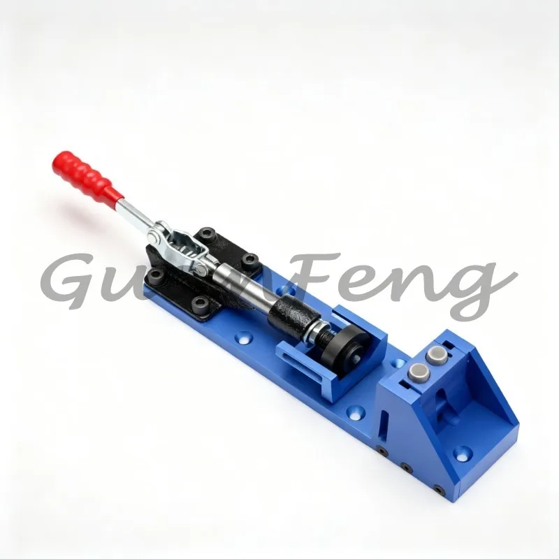 Mini Pocket Hole Jig Positioner Kit, Portable Woodworking Oblique Hole Punching Tool for Furniture Joinery