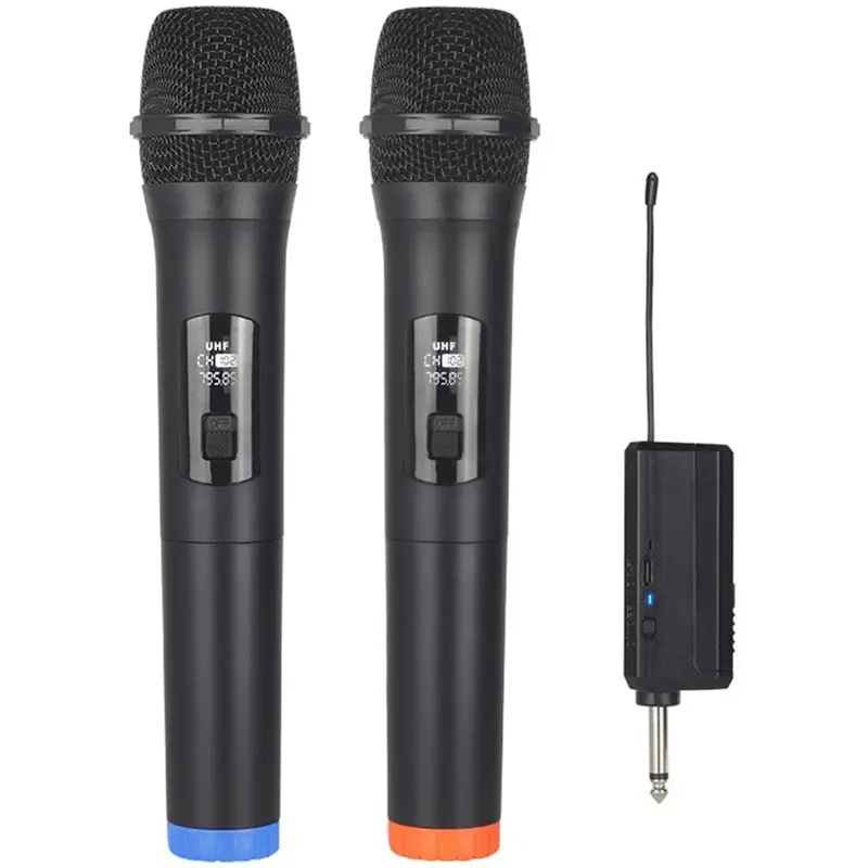 

FFYY-Mic With Rechargeable Receiver Wireless Microphone Dynamic Handheld For Church For Party Show