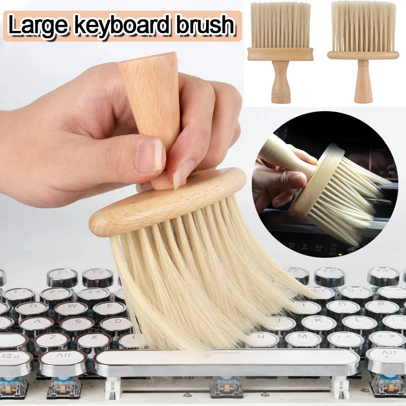 Keyboard Cleaner Soft Brush Crevice Sweeping Dust Removal Brush Computer Keyboard Cleaning Brush Nylon Bristle Brush For Laptop