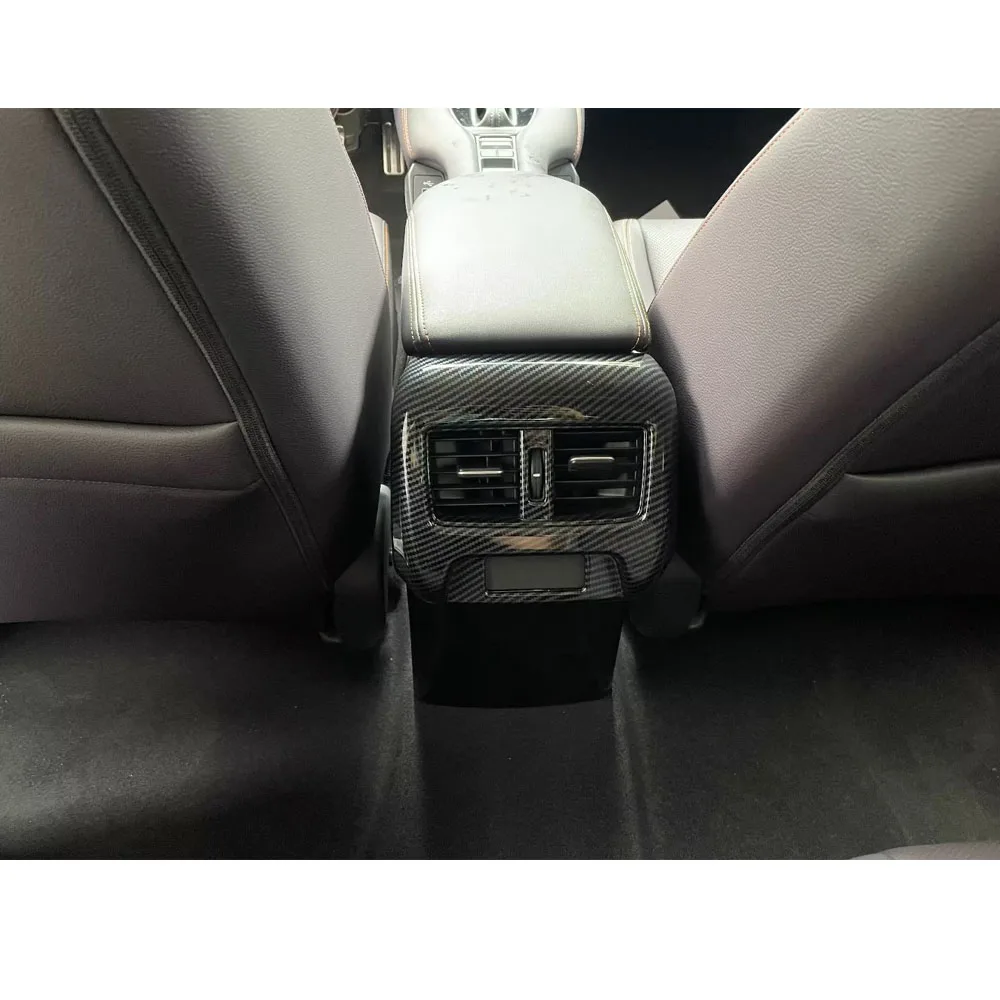 For Honda XR-V ZR-V HR-V Vezel 2022 2023 2024 Rear Air Conditioning Outlet Trim Covers Interior Car Styling Accessories HRV ZRV