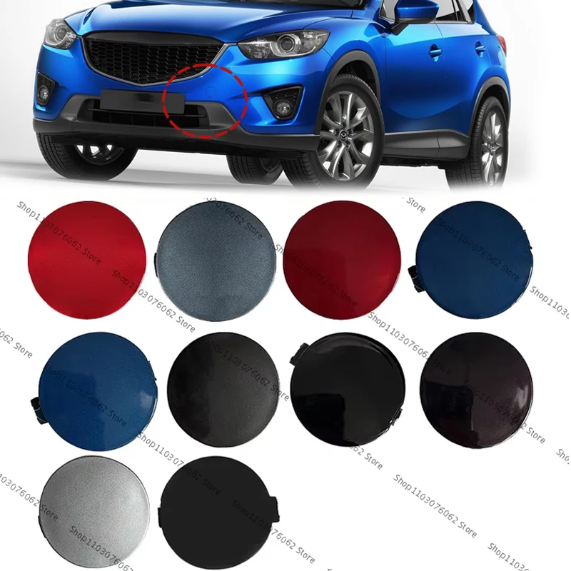 

For Mazda CX5 CX-5 2013 2014 2015 2016 Car Front Bumper Tow Hook Cover Cap Trailer Hauling Eye Cover Lid