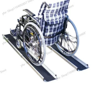 180cm 6ft Wheelchair Ramps Telescopic Portable Wheelchair Ramps Loading Ramp