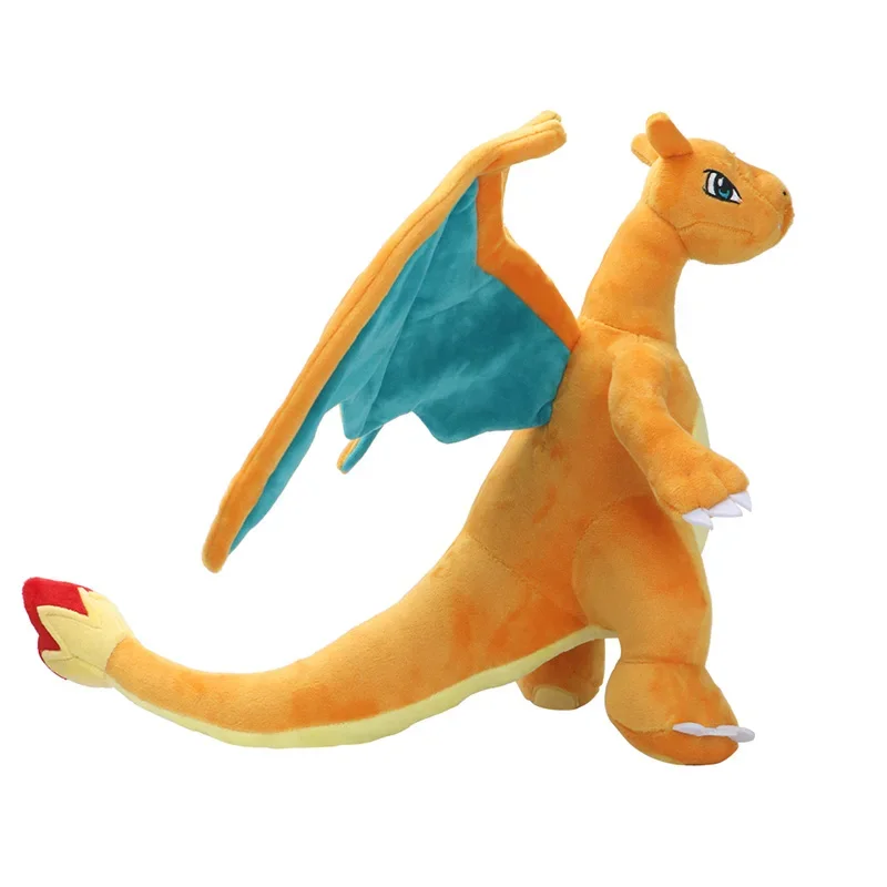 Mega Charizard X Y Soft Plush Toys Cute Anime Figure Kawaii Shiny Gigantamax Rayquaza Charizard Anime Stuffed Toy