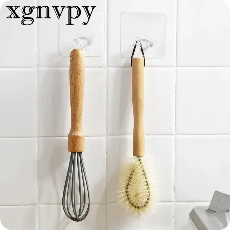 Xgnvpy-Crochet de prise de bain transparent sans couture, crochet collant de stockage, prise de fil électrique, prise rapide, câble de données