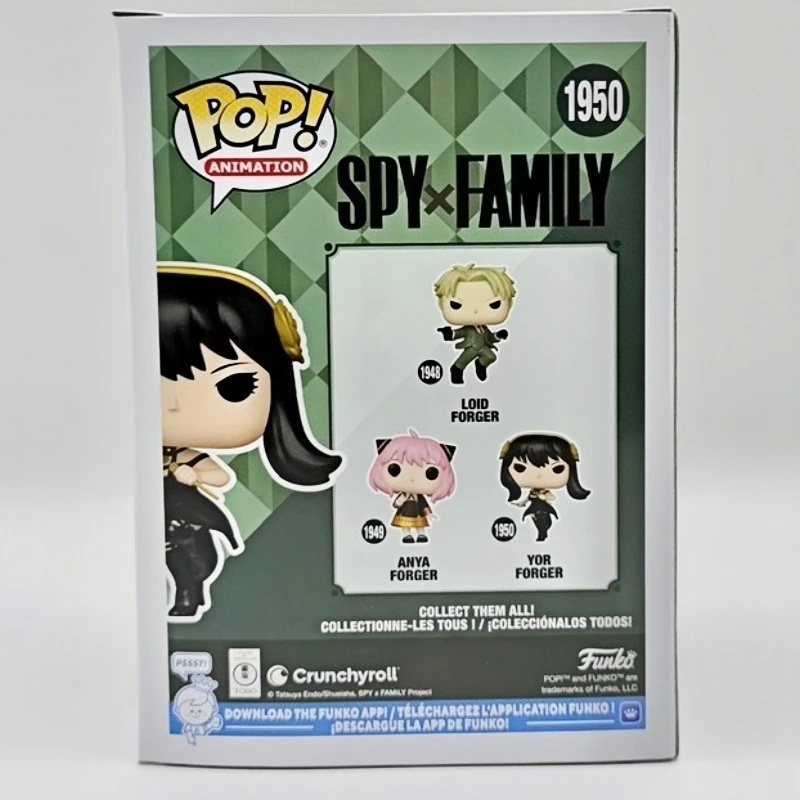 Funko Pop! Original Spy x Family Yor Forger #1950 Vinyl Figure - Anime Collectible Model Desktop Ornament Toy Gift for Fans