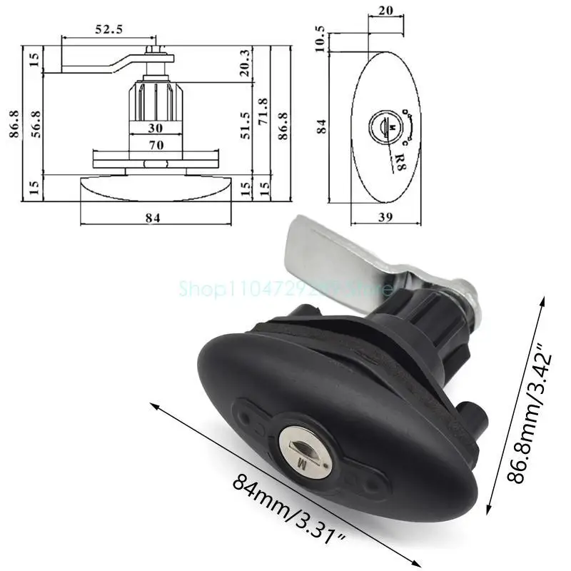 

Drawer Furniture Lock Door Letter Mailbox Cabinet Cupboard Furniture Lock Cabinet Hardware Furniture Lock