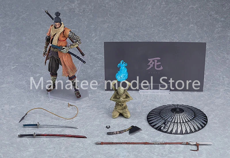 Max Factory Original figma SEKIRO: SHADOWS DIE TWICE Sekiro DX Edition PVC Action Figure Anime Model Toys Doll Gift ﻿