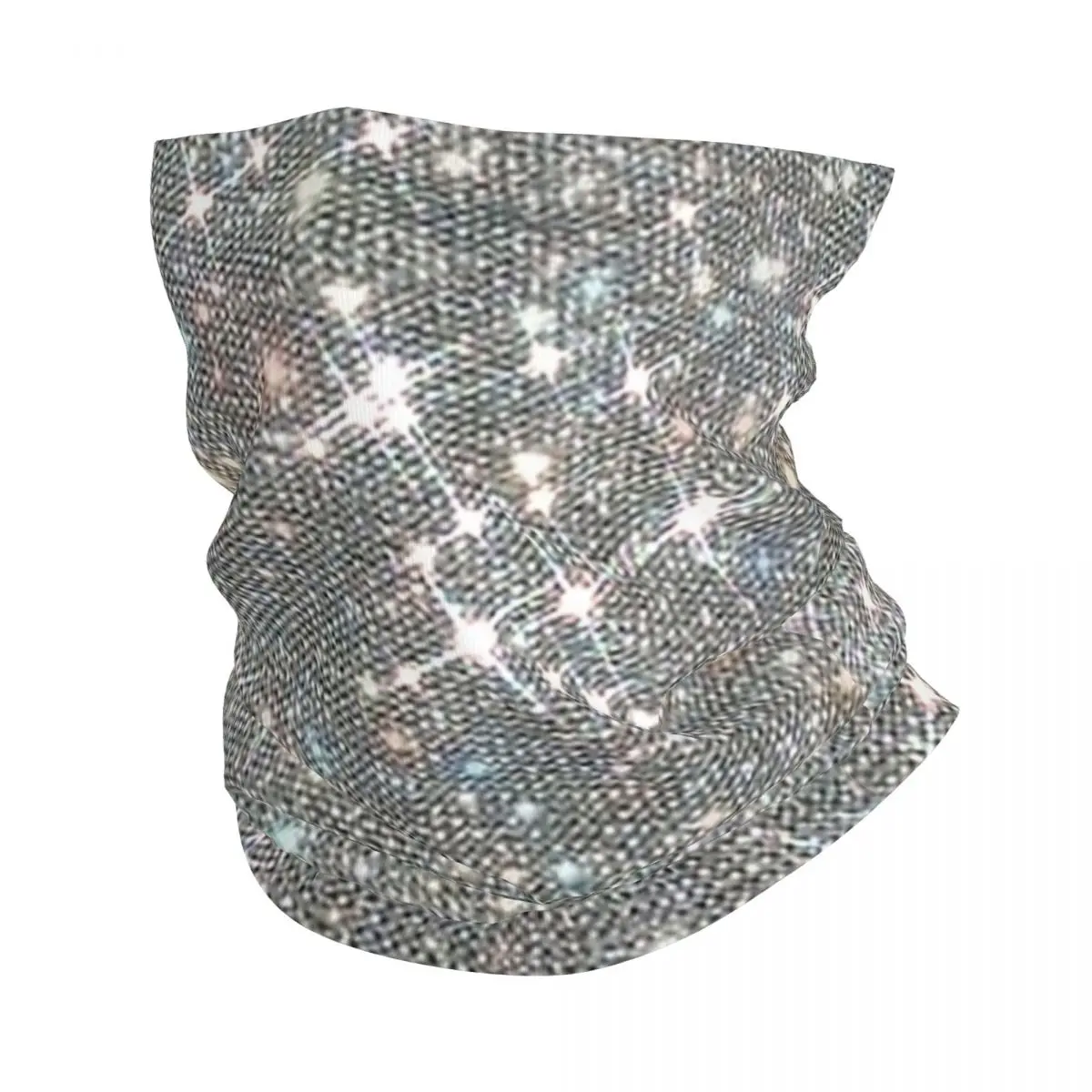 All That Glitters Bandana Neck Cover, Masque rond imprimé, Écharpe chaude, Bandeau de sauna, Sports de plein air, Unisexe, Adulte, Hiver