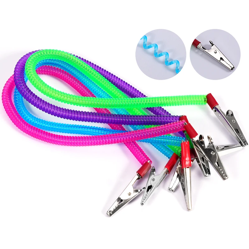 1pc Dental scarf clip, available in multiple colors for laying, double headed dental oral material spring style scarf clip