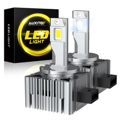 2Pcs 120W 30000LM D3S LED Bulbs Ultra Puissant D1S LED Canbus 6000K Headlight Head Lamp for BMW Skoda Octavia Audi A4 B8 Cars