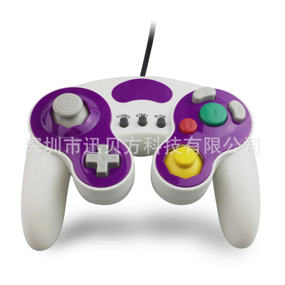 Controlador con cable USB de 10 colores para Nintendo Switch, Gamepad para puerto NGC GC, Gamecube, GC Controle, PC, accesorios para Switch