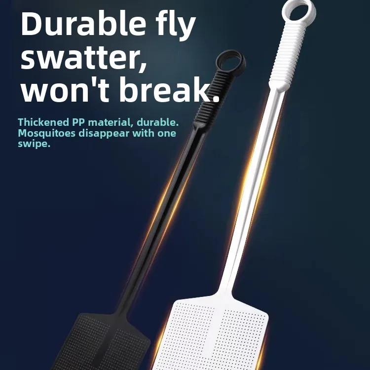 

Durable Extended Rod Fly Swatter Qui Kill Pest Control Home Use Tool That Can't Be Broken down for Efficient Fly Elimination