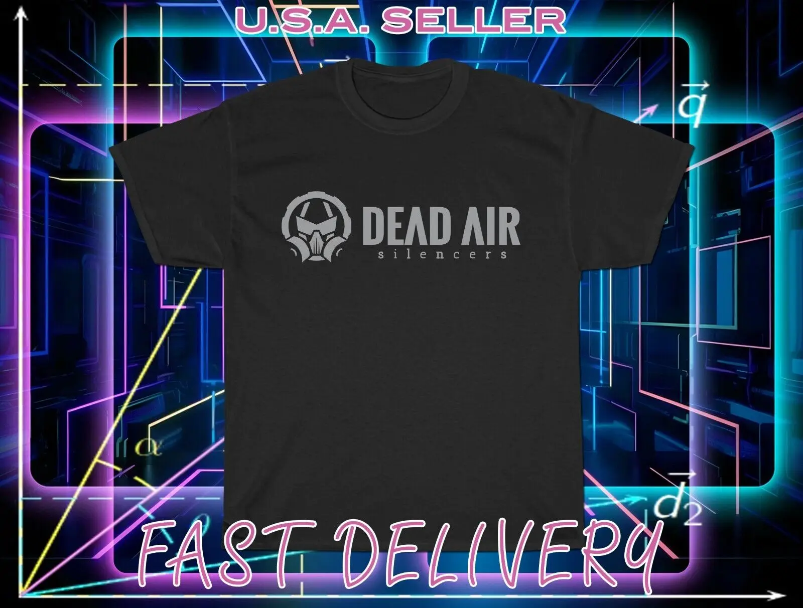 New shirt Dead Air Silencers Logo Men's T-Shirt American T-Shirt