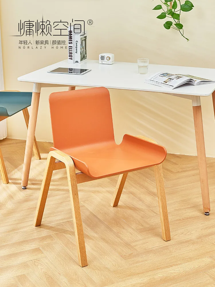 YY Modern Small Apartment Home Chair Internet Celebrity Ins Milk Tea Shop Table and Chair