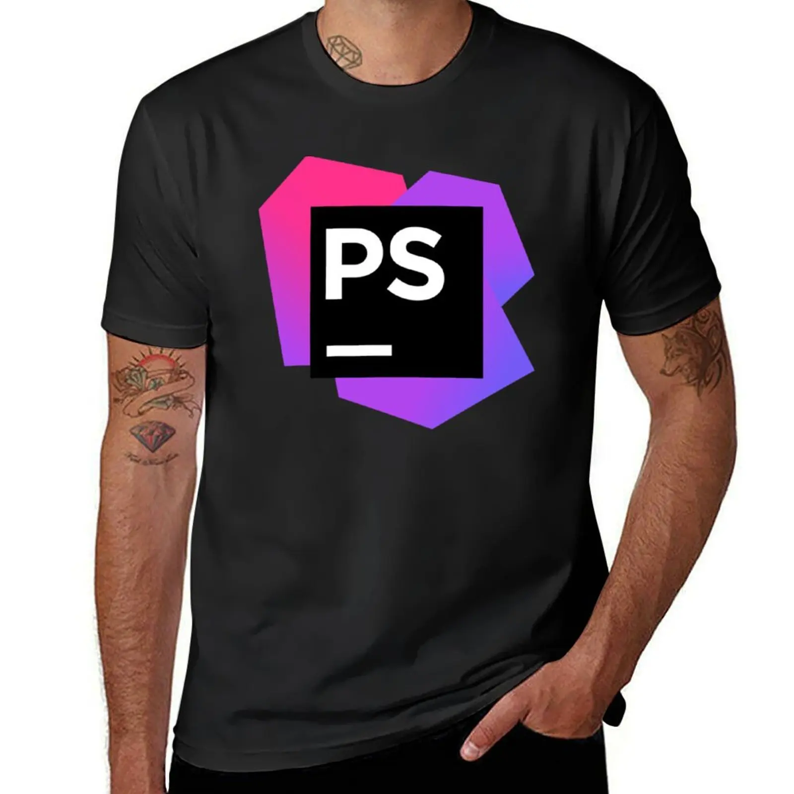 JetBrains PhpStorm T-Shirt quick-drying cute clothes Short sleeve tee new edition mens tall t shirts