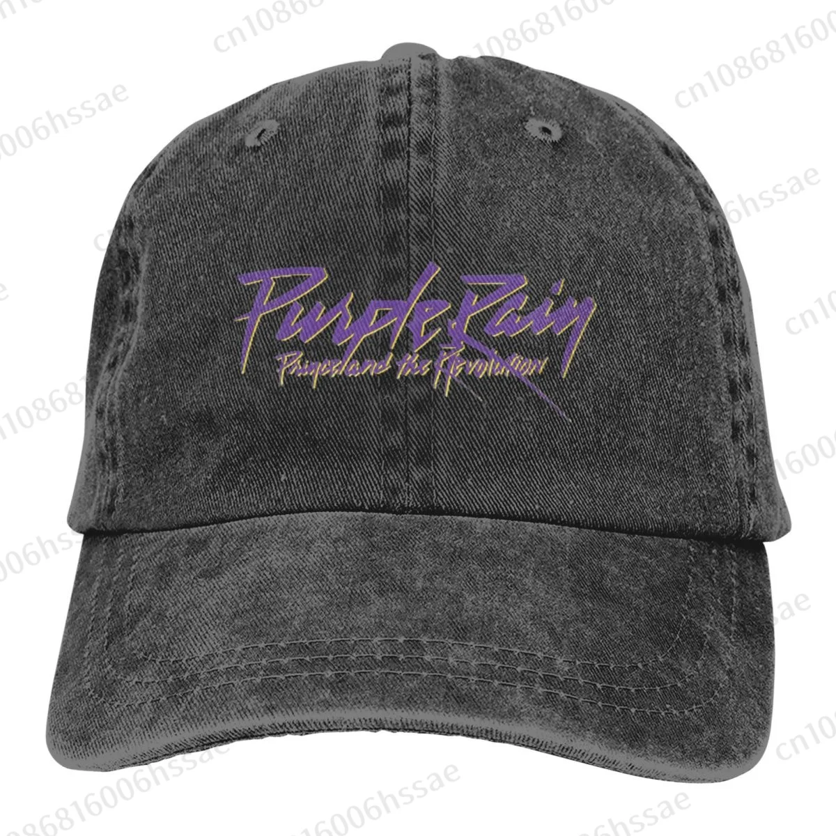 Prince Rogers Nelson Purple Rain Fashion Unisex Cotton Baseball Cap Classic Adult Adjustable Denim Hat