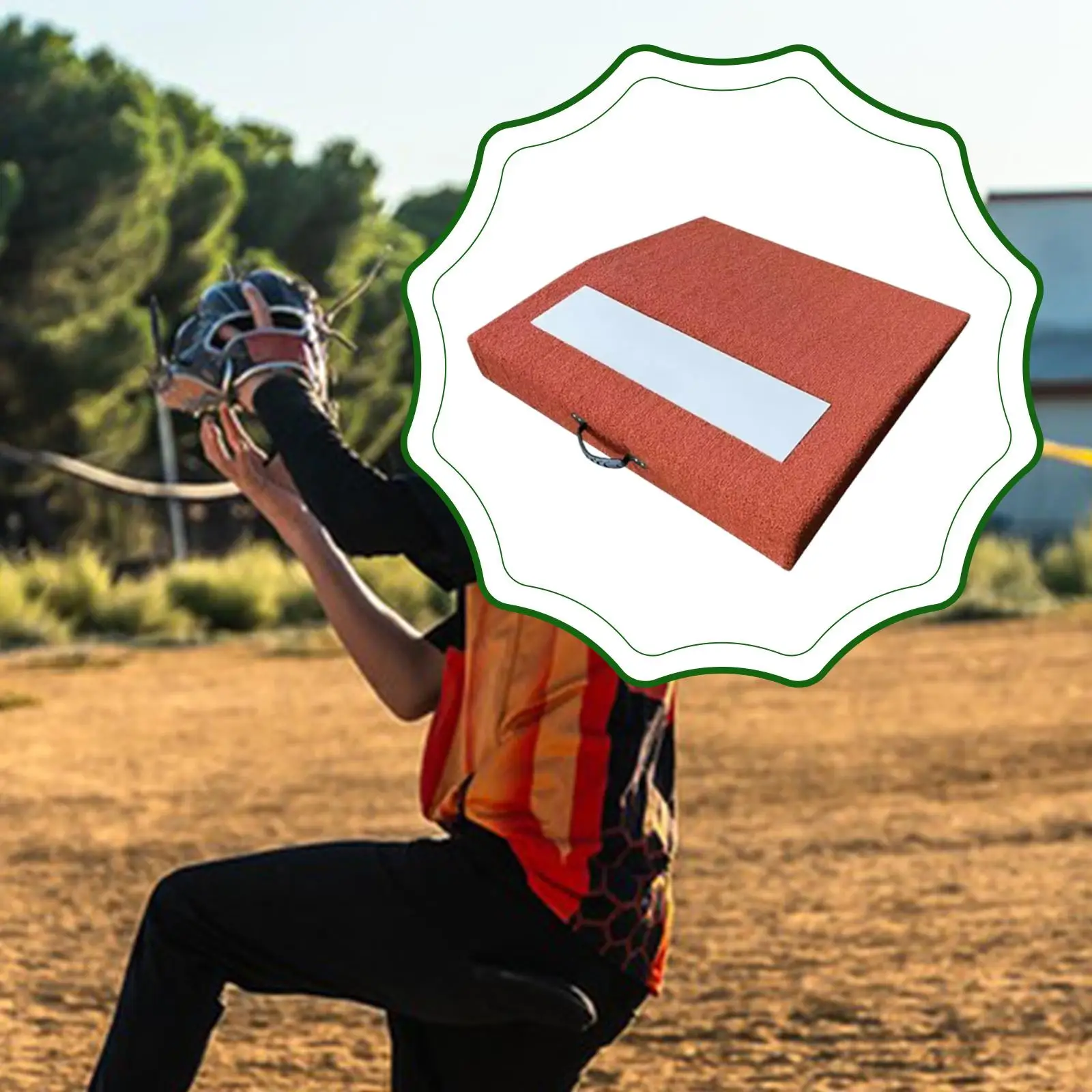 

Портативная бейсбольная подставка для отработки бросков из ЭВА с ручкой для тренировок и симуляции игр