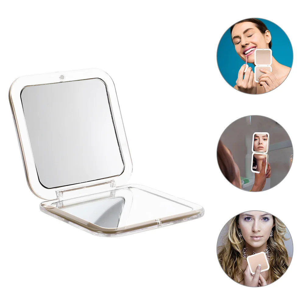 

Compact Pocket Mirror Make-up Mirrors for Purses Travel Mini Magnify Bag Makeup