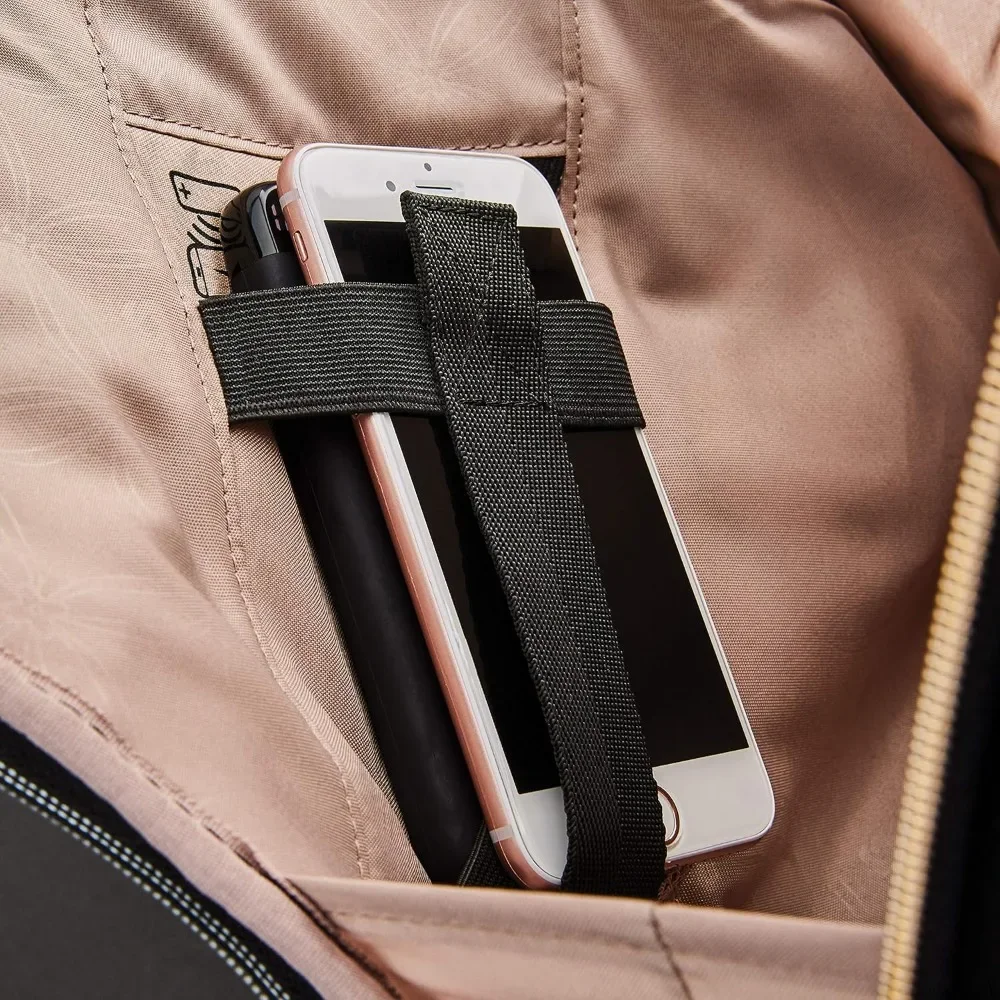 Spinner de solution mobile pour femmes, foy télescopique noir