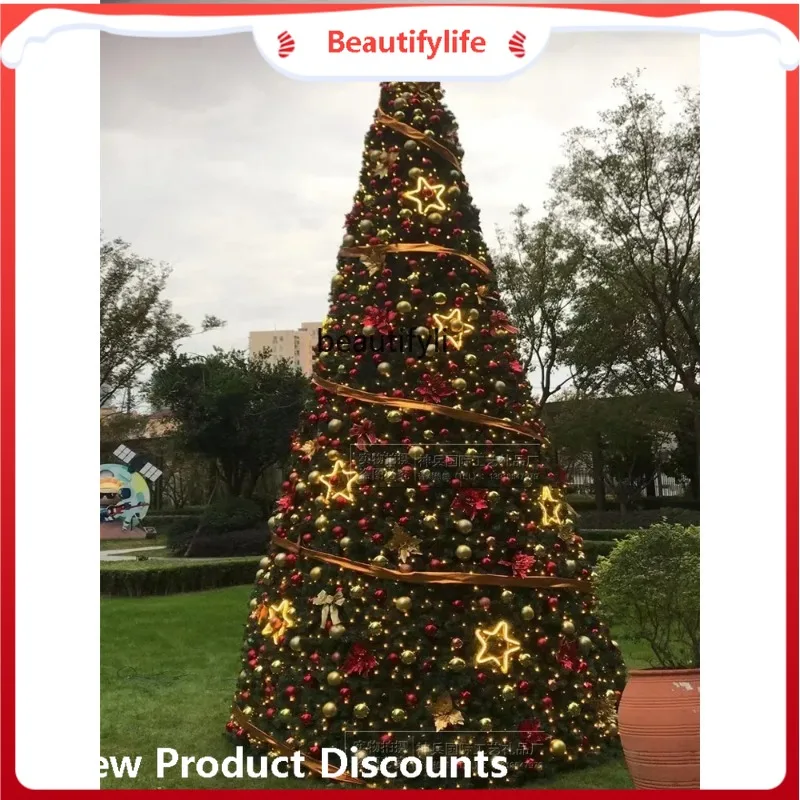 

B567 Large Christmas tree frame Christmas shopping mall hotel decoration tree