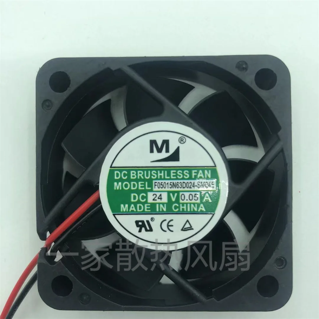 M HuaXia HengTai F05015N63D024-SM045 – ventilateur de refroidissement de serveur à 2 fils, 24V DC, 0,05 a, 50x50x15mm