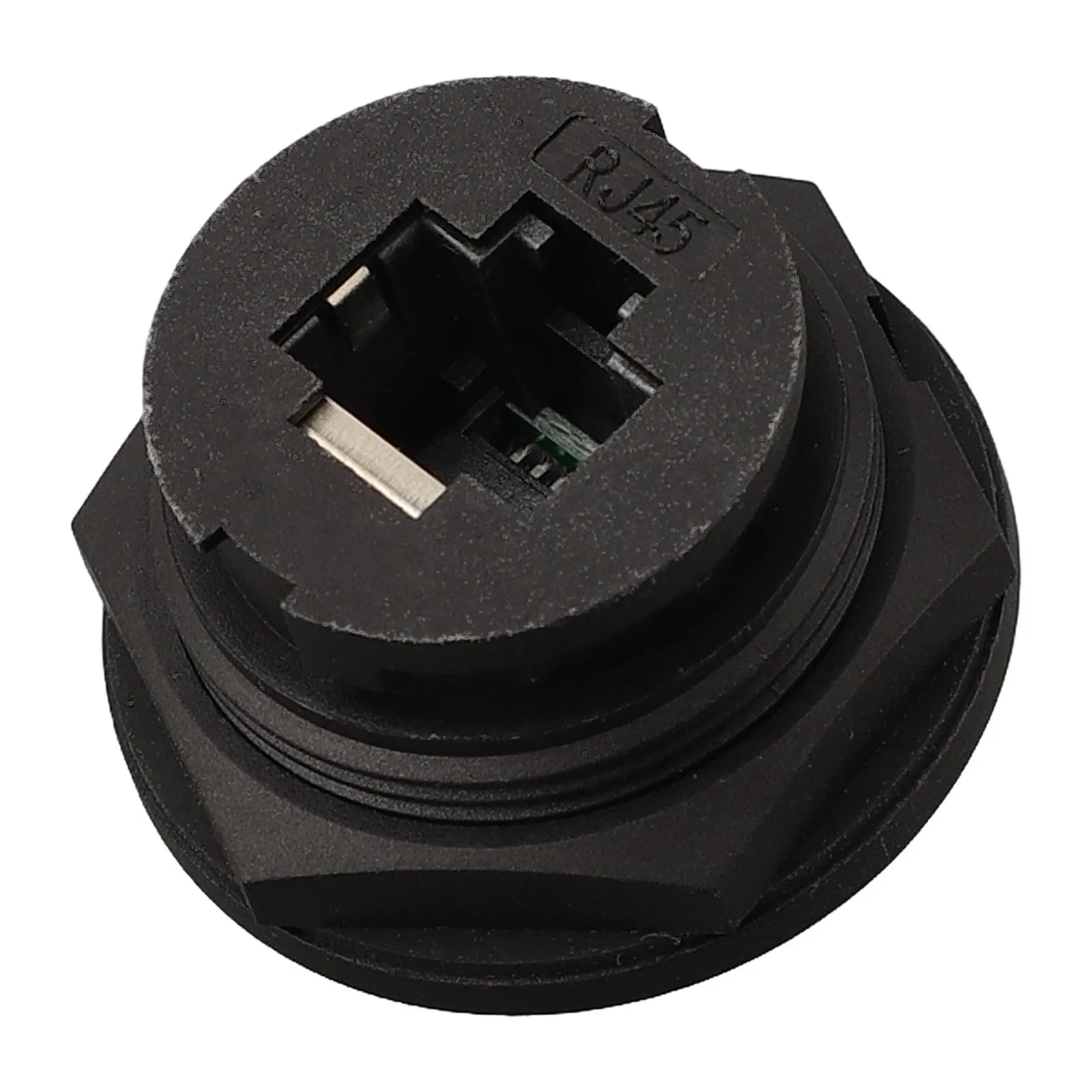 E16 Waterproof Connector Network Switch Coupler Snap-On Female Socket Plug Board Copper Gold-plated, Strong Conductivity