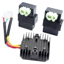 3pcs CDI Regulator Rectifier Kit Fit for Honda XL 600 V Transalp XRV 650 Africa CDI Regulator Rectifier Kit 30410-MS8-610