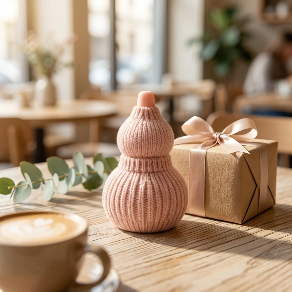 

Artistic Gourd Figurine Unique Outline Premium Texture Decorative Ornament For Indoor Room Table Display F236