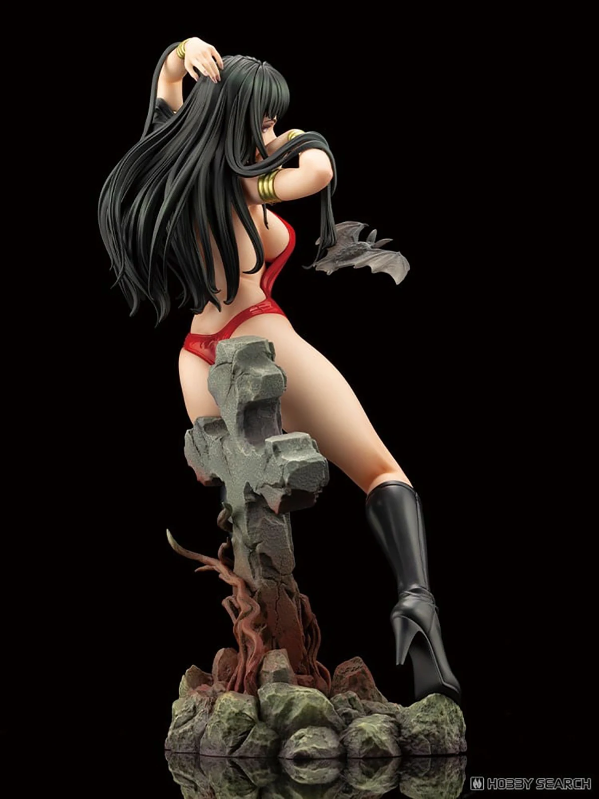 

In Stock Original Kotobukiya Prepainted Horror Bishoujo Vampirella 1/7 H=200mm Comic Character Figure Decoration Collection Gift