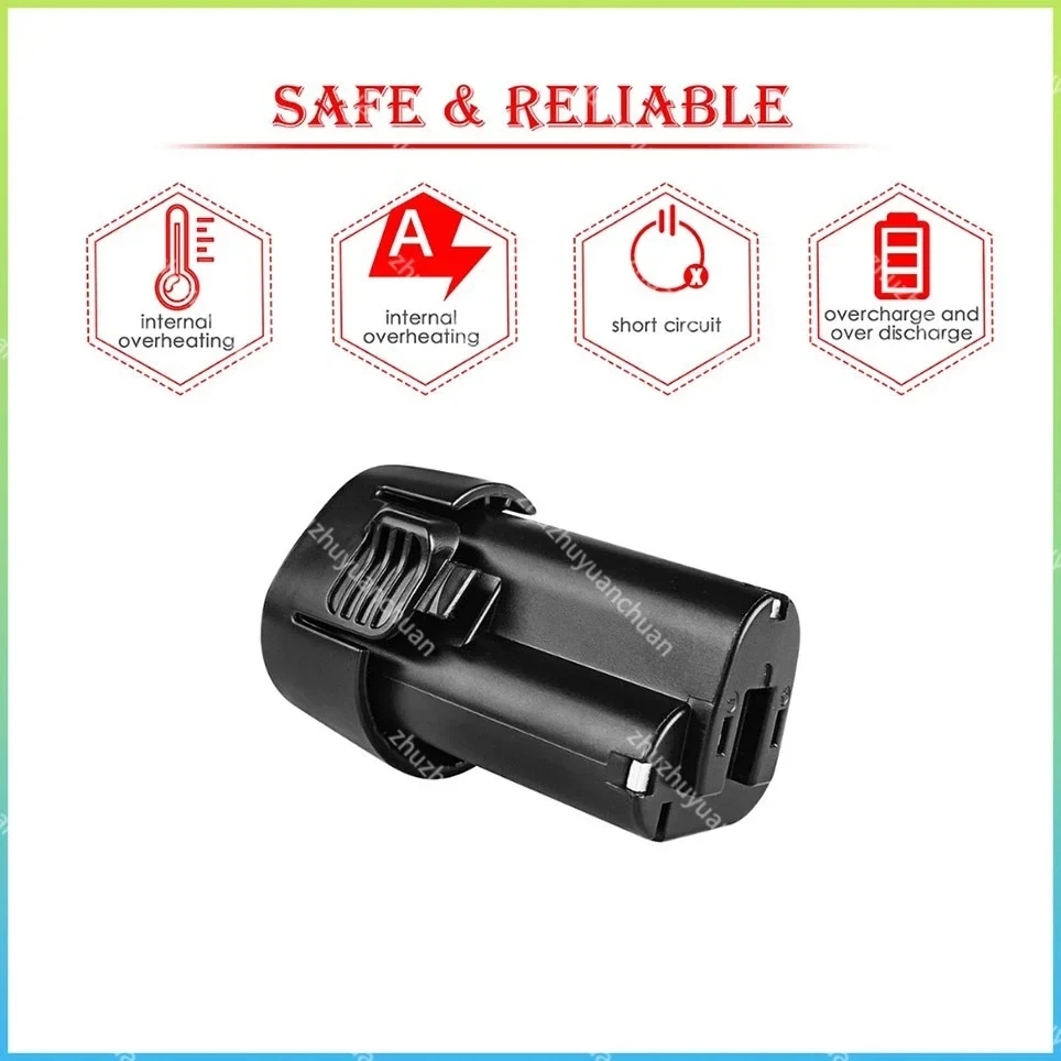 Makita Original BL1013 10.8V Rechargeable Power Tools li-ion Battery Replacement TD090D LCT203W DF030D BL1014 tools Battery