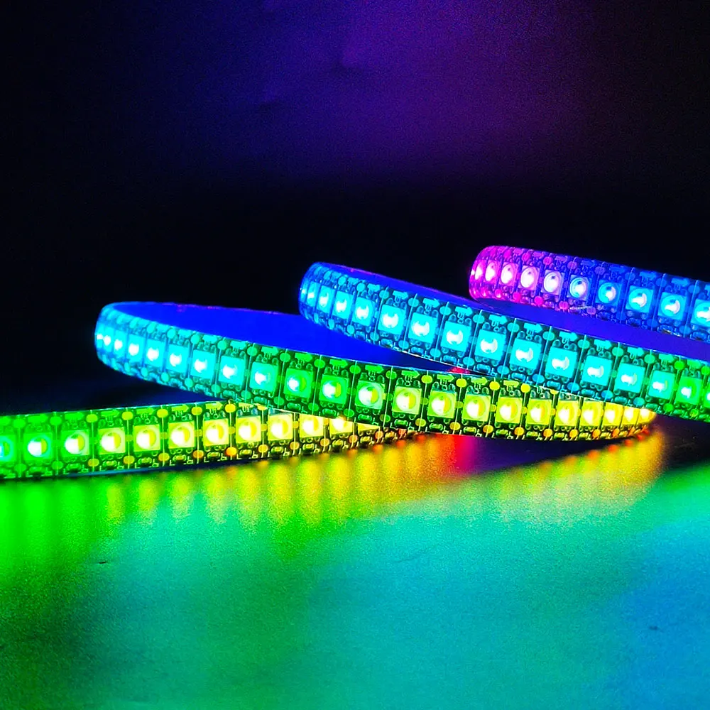 DC5V SK6812 RGBW Led Strip 4 IN 1 Similar WS2812B WS2812 RGBWW Individuaily Addressable 30/60/144LEDs/Pixels/m Smart Light Tape