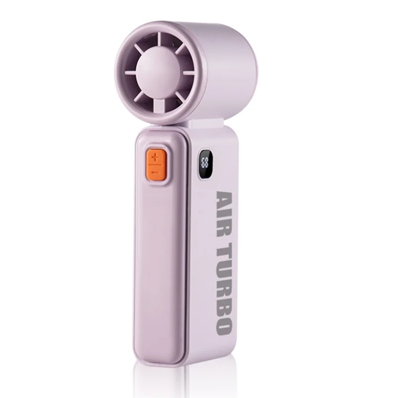 ABRB-야외 냉각 팬 고속 휴대용 선풍기 미니 휴대용 폭력 팬 보라색