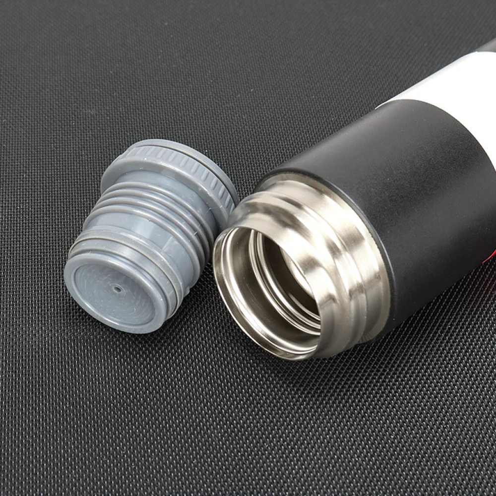 Portable Stainless Steel Vacuum Flask Set Multi Function Lids Thermal Insulated Mug Gift Box For Commute Business