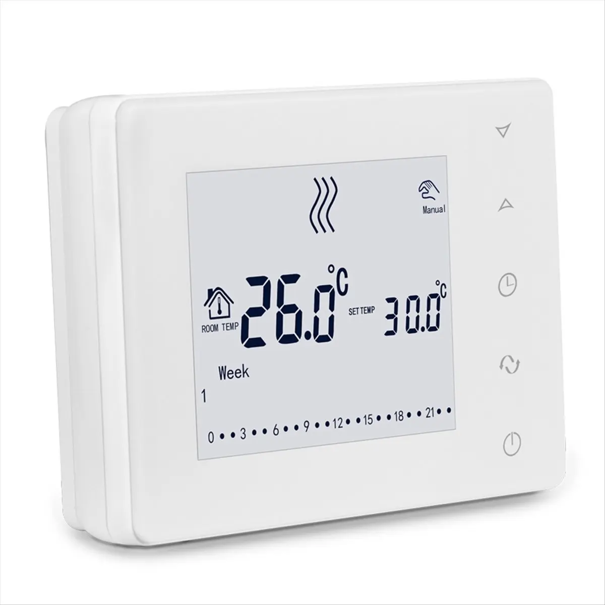A64K Wireless Smart Thermostat Controller Zone Heating System Hub Controller for Gas Boiler Water Floor Actuator