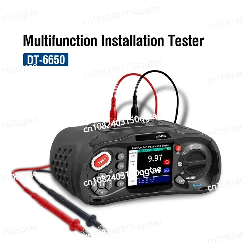 High Current Circuit Testing Multifunctional Insulation Resistance Tester Grounding Resistance, Circuit Impedance, Voltage