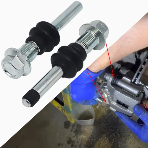 Pasador guía deslizante de cilindro de pinza de freno trasero para Suzuki Grand Vitara 2005-carcasa de disco izquierdo y derecho, piezas de repuesto de bota de buje de perno
