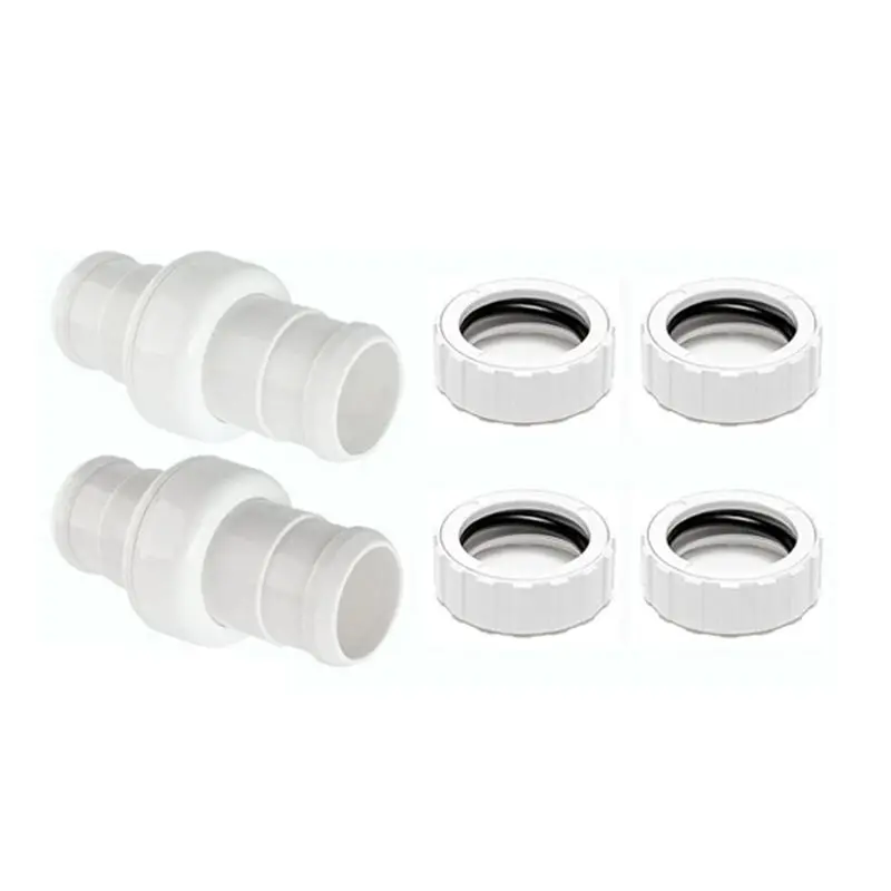 AEE6-2Pack Pool Cleaner Hose Swivel 9-100-3002 & Hose Nut 9-100-3109 Combo Replacement Kit For 360 Pool Cleaner